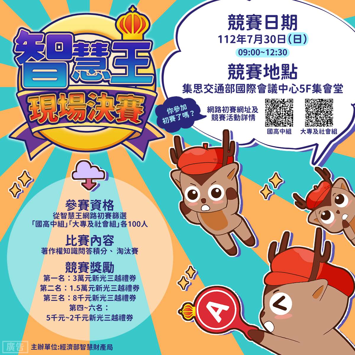 經濟部智慧財產局】智慧王競賽活動已經開始囉！ - 中原大學產學營運處創新創業發展中心